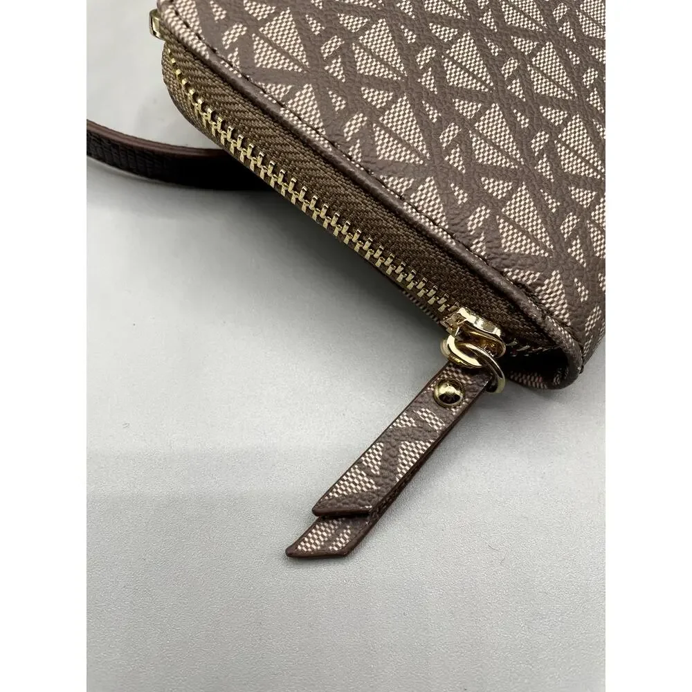 Anne Klein Brown‎ Wallet On The Go Wallet Crossbody Purse